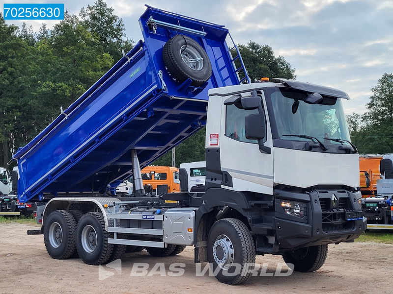 Renault K 430 6X6 6x6 13m3 Big-Axle 3-Seiten Euro 6 - Camion benne: photos 3 Renault K 430 6X6 6x6 13m3 Big-Axle 3-Seiten Euro 6 - Camion benne: photos 3