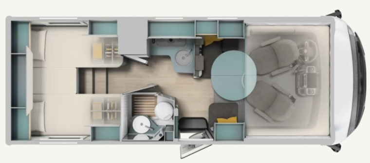 Laika Kosmo H1319 - Camping-car intégral: photos 1 Laika Kosmo H1319 - Camping-car intégral: photos 1