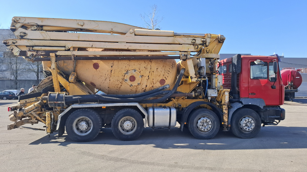 MAN 41.414 - Camion malaxeur pompe: photos 5 MAN 41.414 - Camion malaxeur pompe: photos 5