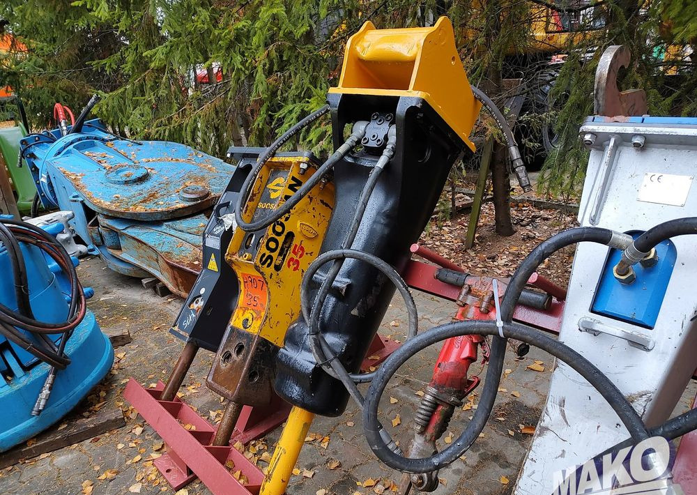 Młot hydrauliczny CAT 415kg do koparki - Accessoire pour Engins de chantier: photos 1 Młot hydrauliczny CAT 415kg do koparki - Accessoire pour Engins de chantier: photos 1