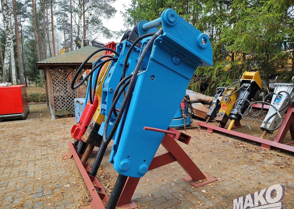 Młot hydrauliczny Krupp HM560 875kg do koparki - Accessoire pour Engins de chantier: photos 1 Młot hydrauliczny Krupp HM560 875kg do koparki - Accessoire pour Engins de chantier: photos 1