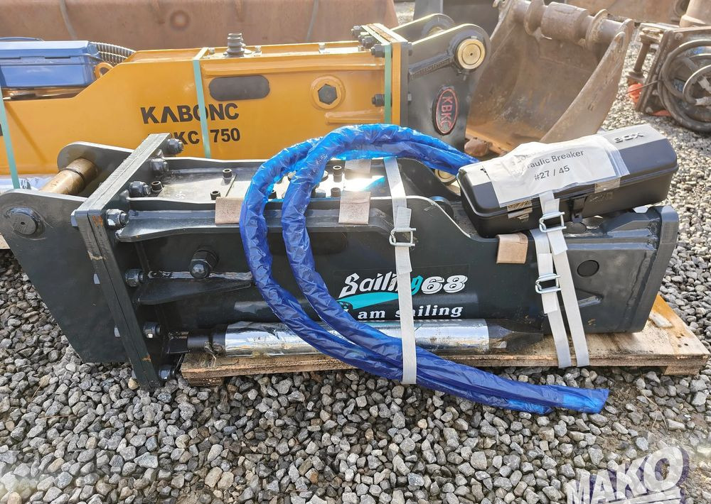NOWY Młot hydrauliczny Sailing68 340kg do koparki - Accessoire pour Engins de chantier: photos 1 NOWY Młot hydrauliczny Sailing68 340kg do koparki - Accessoire pour Engins de chantier: photos 1