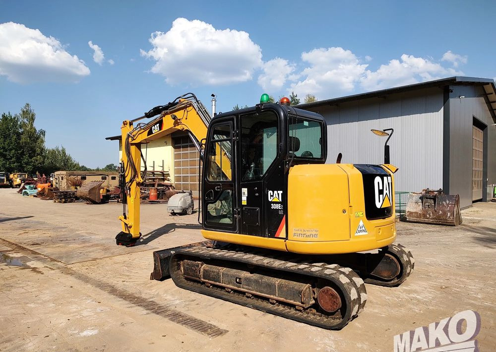 Caterpillar 308 E2CR - Pelle sur chenille: photos 2 Caterpillar 308 E2CR - Pelle sur chenille: photos 2