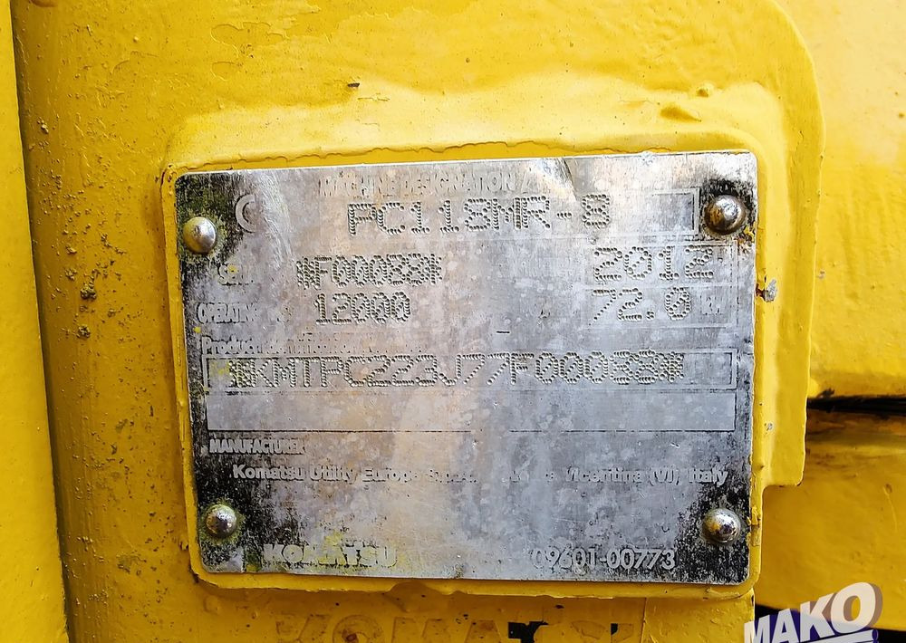 Komatsu PC118MR-8 - crédit-bail Komatsu PC118MR-8: photos 13