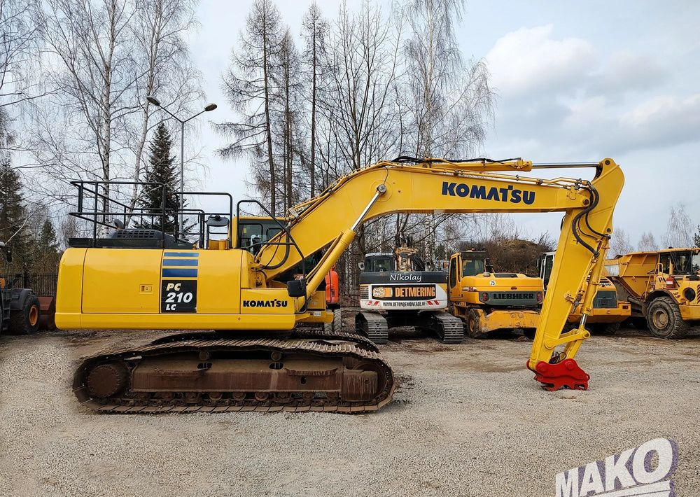 Pelle sur chenille Komatsu PC210 LC-10: photos 6