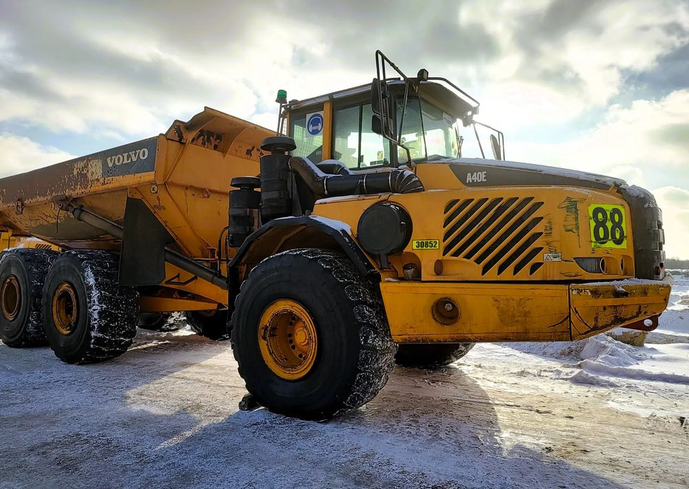 Volvo A40E - Tombereau: photos 1 Volvo A40E - Tombereau: photos 1