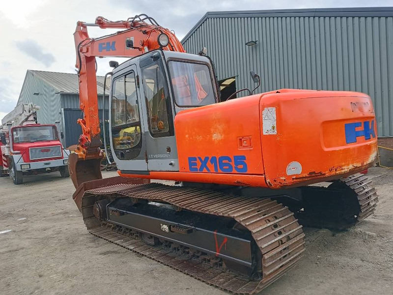 Fiat-Kobelco EX165 hitachi excavator kettenbagger graafmachine - Pelle sur chenille: photos 3 Fiat-Kobelco EX165 hitachi excavator kettenbagger graafmachine - Pelle sur chenille: photos 3