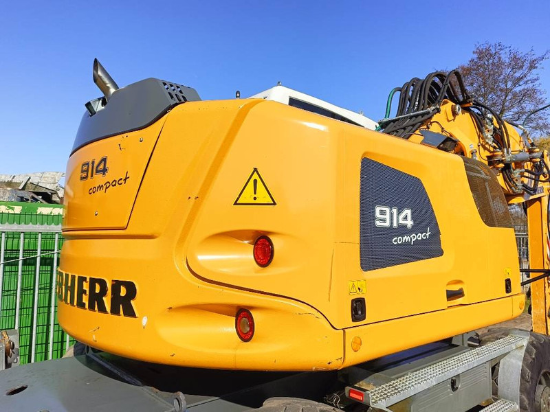 Pelle sur pneus Liebherr A 914 compact mobiele graafmachine excavator 18Ton: photos 16