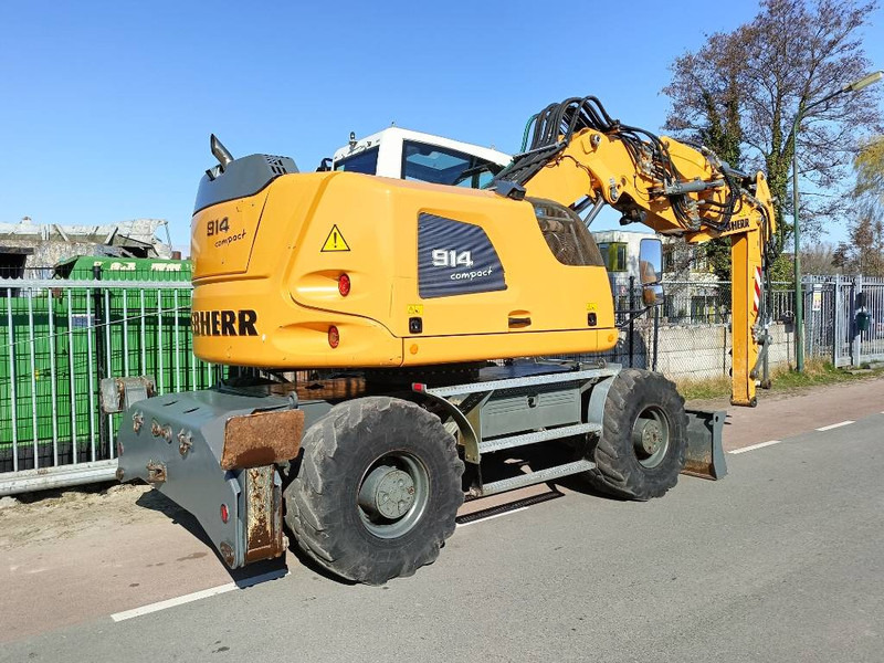 Pelle sur pneus Liebherr A 914 compact mobiele graafmachine excavator 18Ton: photos 6