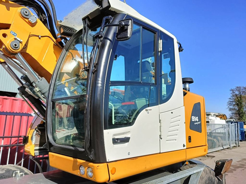 Pelle sur pneus Liebherr A 914 compact mobiele graafmachine excavator 18Ton: photos 13