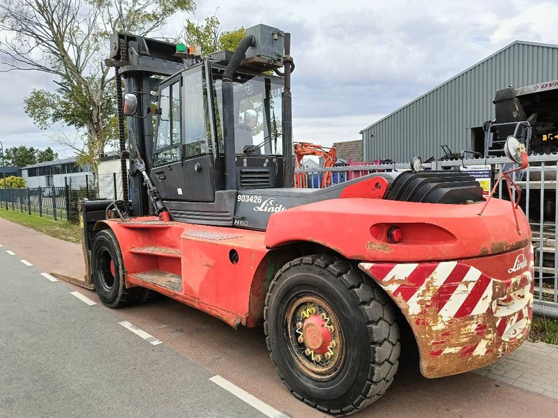 Linde H160 diesel 16T heftruck forklift stapler low mast - Chariot élévateur diesel: photos 3 Linde H160 diesel 16T heftruck forklift stapler low mast - Chariot élévateur diesel: photos 3