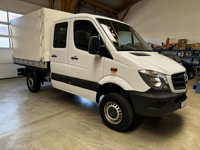 MERCEDES-BENZ Sprinter 316 CDI Doka 4x4 Allrad Plane - Utilitaire plateau baché, Utilitaire double cabine: photos 1 MERCEDES-BENZ Sprinter 316 CDI Doka 4x4 Allrad Plane - Utilitaire plateau baché, Utilitaire double cabine: photos 1