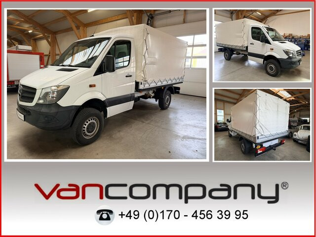 MERCEDES-BENZ Sprinter 316 CDI Pritsche 4x4 Allrad Plane... - Utilitaire plateau baché: photos 1 MERCEDES-BENZ Sprinter 316 CDI Pritsche 4x4 Allrad Plane... - Utilitaire plateau baché: photos 1