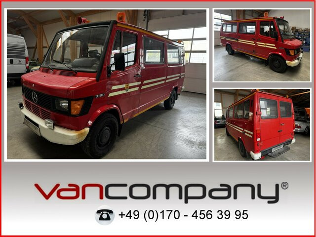 MERCEDES-BENZ T1 310 D Bremer Kombi Feuerwehr1. Hand... - Minibus, Transport de personnes: photos 1 MERCEDES-BENZ T1 310 D Bremer Kombi Feuerwehr1. Hand... - Minibus, Transport de personnes: photos 1