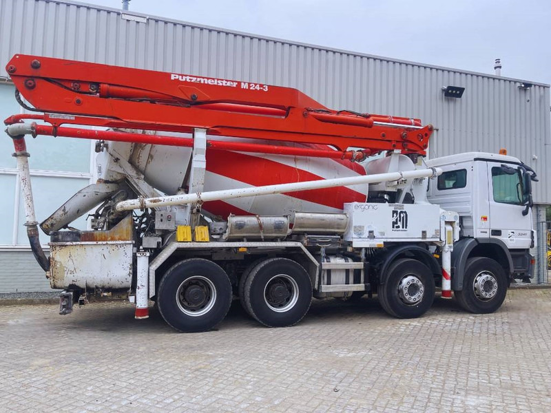 Mercedes-Benz Actros 3241 Putzmeister M24/3 2013 8X4 - Camion malaxeur: photos 5 Mercedes-Benz Actros 3241 Putzmeister M24/3 2013 8X4 - Camion malaxeur: photos 5