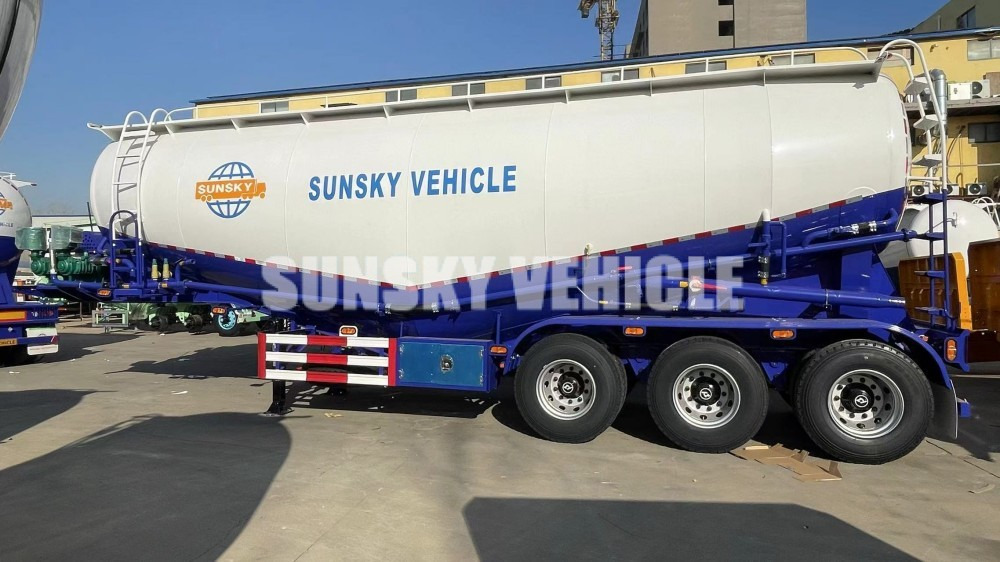 SUNSKY bulk cement trailer - Semi-remorque citerne: photos 5 SUNSKY bulk cement trailer - Semi-remorque citerne: photos 5