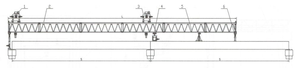 Portique de manutention neuf XCMG Bridge Erecting Machine Elevated Railway: photos 6 Portique de manutention neuf XCMG Bridge Erecting Machine Elevated Railway: photos 6