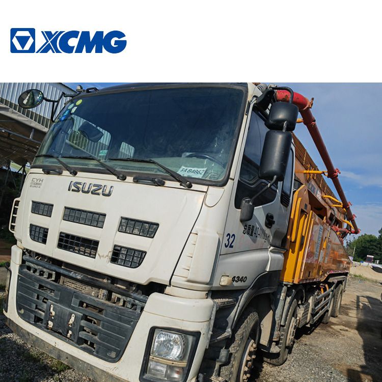 XCMG Official Hb60K 2016 Year Used 56m Truck-Mounted Concrete Pump Truck for Sale - Camion pompe: photos 1 XCMG Official Hb60K 2016 Year Used 56m Truck-Mounted Concrete Pump Truck for Sale - Camion pompe: photos 1