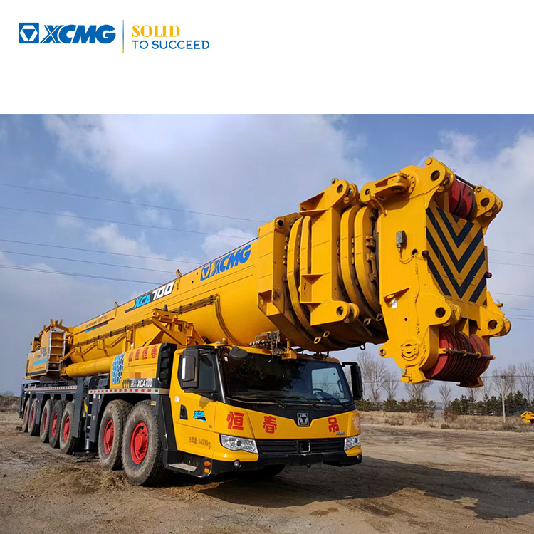 XCMG Official Second Hand Mobile Truck Crane XCA700 All Terrain Cranes With High Quality - Grue tout-terrain: photos 1 XCMG Official Second Hand Mobile Truck Crane XCA700 All Terrain Cranes With High Quality - Grue tout-terrain: photos 1