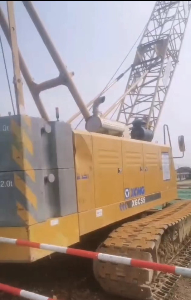 Grue sur chenilles XCMG Official Used 55 Ton Crawler Crane XGC55 Second Hand Small Hydraulic Mobile Crane With High Quality: photos 6