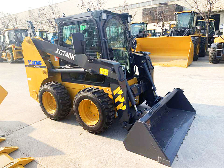 XCMG XC740K small 1ton skid steer loader with attachment price - Mini chargeuse: photos 3 XCMG XC740K small 1ton skid steer loader with attachment price - Mini chargeuse: photos 3