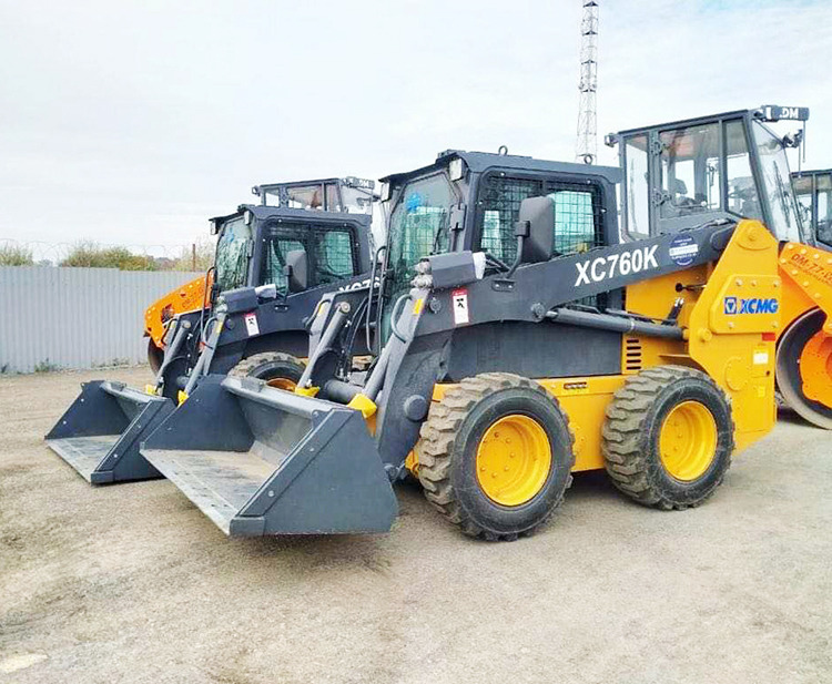 Mini chargeuse neuf XCMG official XC760K mini skid steer loader in stock: photos 6