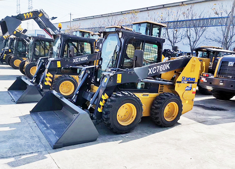 XCMG official XC760K mini skid steer loader in stock - Mini chargeuse: photos 3 XCMG official XC760K mini skid steer loader in stock - Mini chargeuse: photos 3