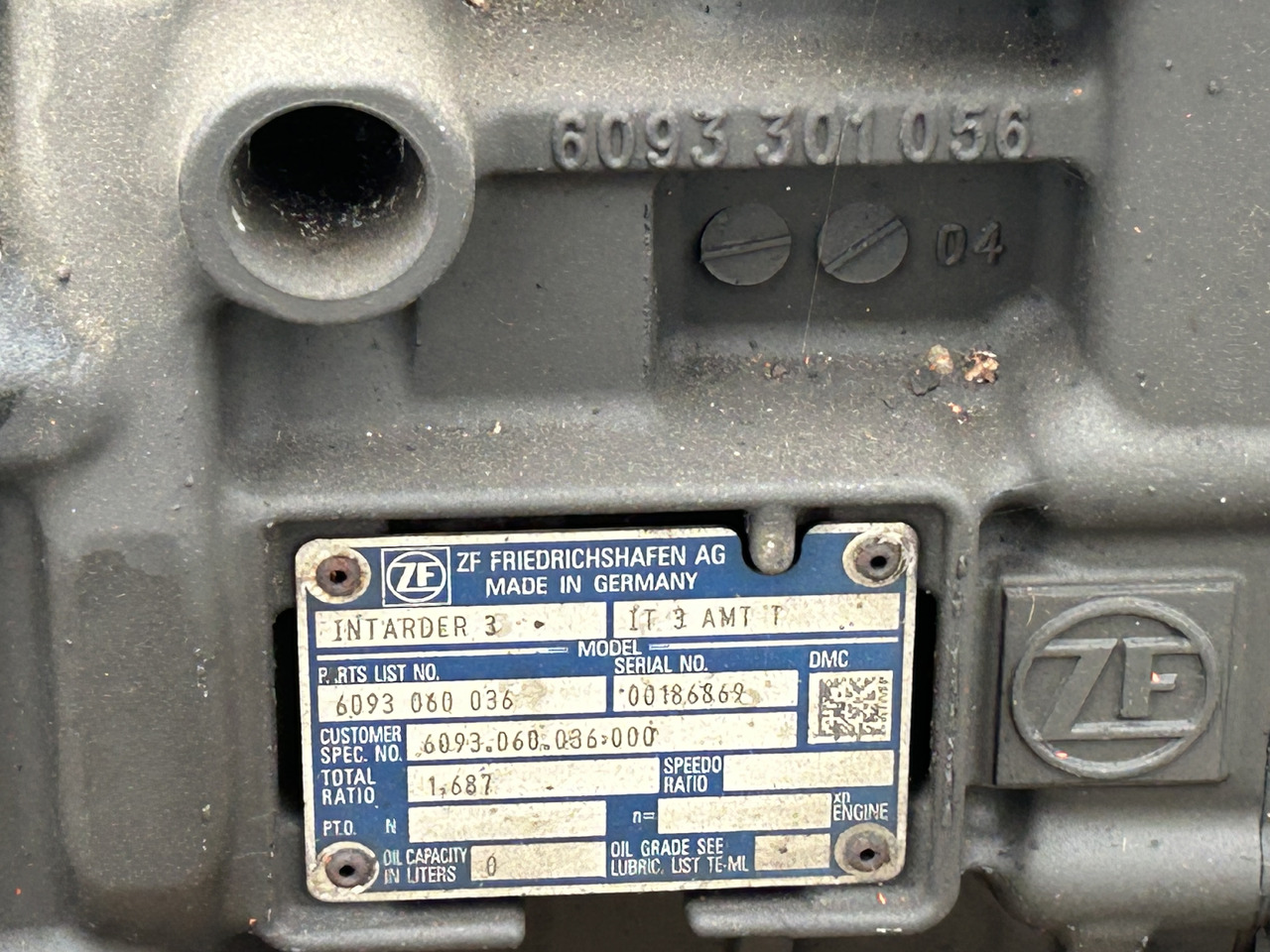 Boîte de vitesse pour Camion DAF 12AS 2331 TD   DAF XF 106: photos 9