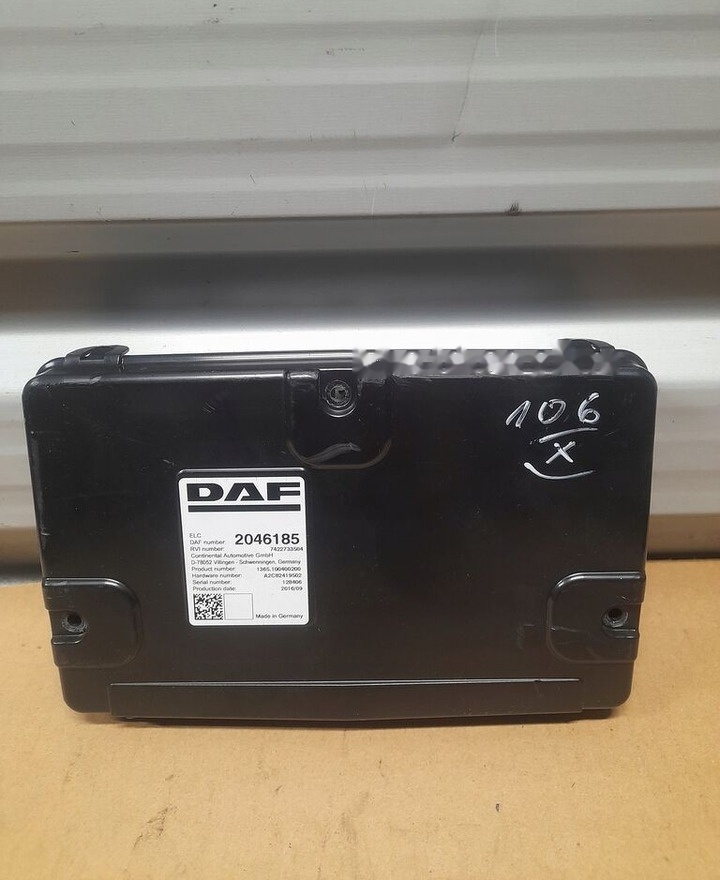 DAF XF 106 2046185 - Bloc de gestion pour Camion: photos 2 DAF XF 106 2046185 - Bloc de gestion pour Camion: photos 2