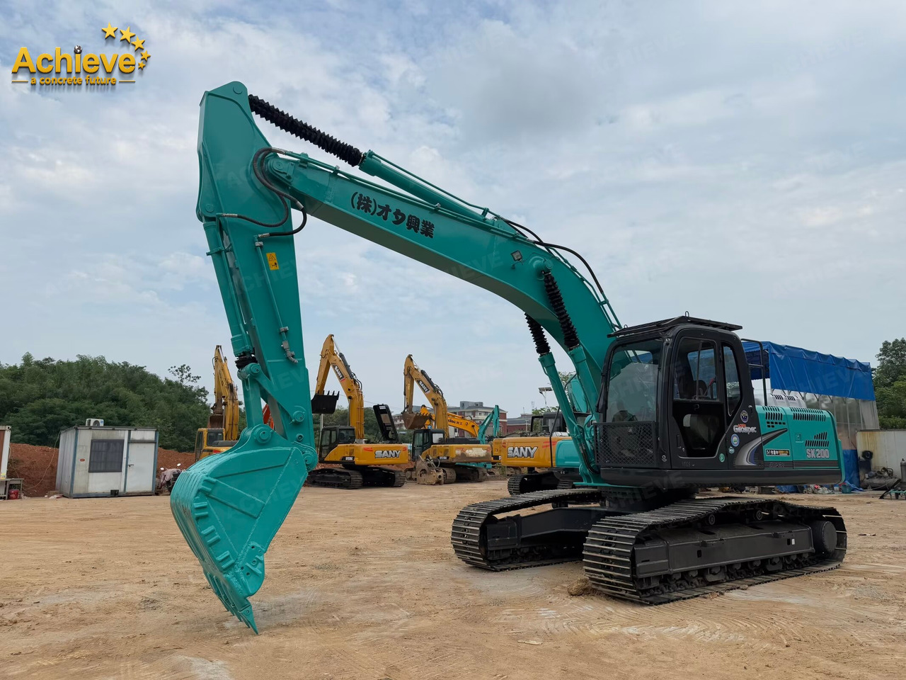 KOBELCO SK200 0.8 m³ 20000 kg 110/2000 kw/rpm 6D34-TLU2D 【ACHIEVE】 TOP CONDITION!!! - Pelle sur chenille: photos 3 KOBELCO SK200 0.8 m³ 20000 kg 110/2000 kw/rpm 6D34-TLU2D 【ACHIEVE】 TOP CONDITION!!! - Pelle sur chenille: photos 3