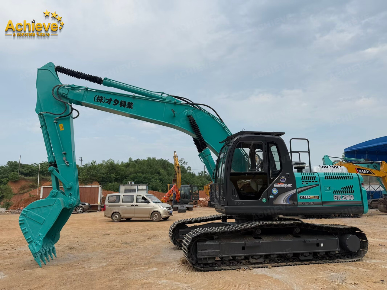 KOBELCO SK200 0.8 m³ 20000 kg 110/2000 kw/rpm 6D34-TLU2D 【ACHIEVE】 TOP CONDITION!!! - Pelle sur chenille: photos 2 KOBELCO SK200 0.8 m³ 20000 kg 110/2000 kw/rpm 6D34-TLU2D 【ACHIEVE】 TOP CONDITION!!! - Pelle sur chenille: photos 2