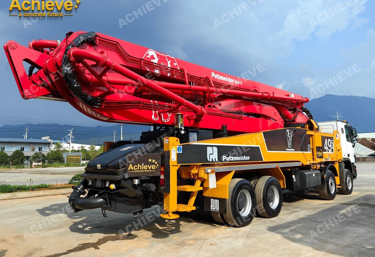 PUTZMEISTER Mercedes-Benz 4141 Putzmeister 49.5M 【ACHIEVE】TOP CONDITION!!! - Camion pompe: photos 3 PUTZMEISTER Mercedes-Benz 4141 Putzmeister 49.5M 【ACHIEVE】TOP CONDITION!!! - Camion pompe: photos 3