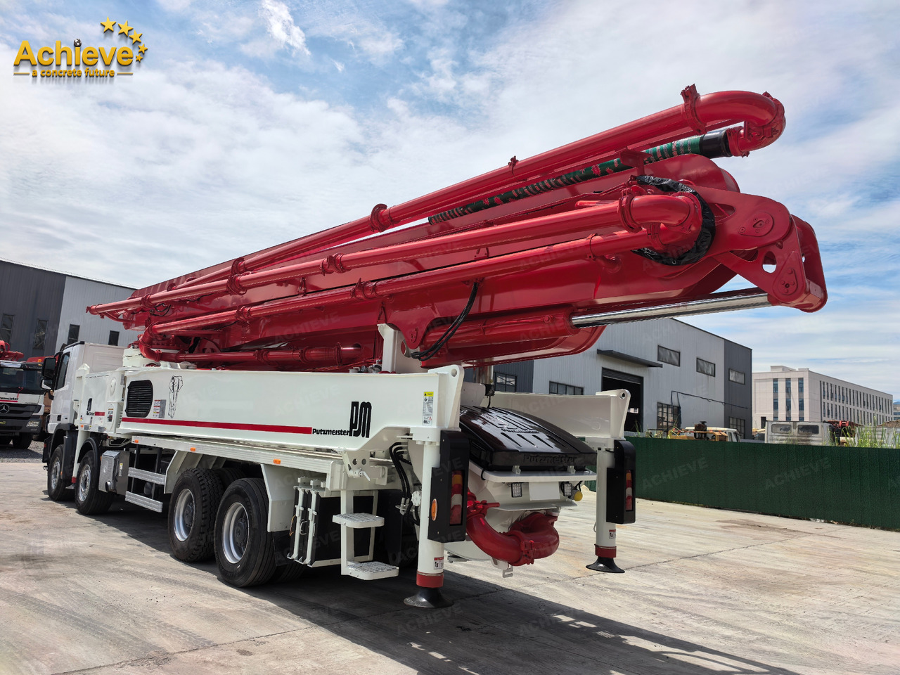 Camion pompe Putzmeister Putzmeister  M56-4RZ Actros 4141Mercedes-Benz Concrete pump truck 【ACHIEVE】TOP CONDITION!!!: photos 6