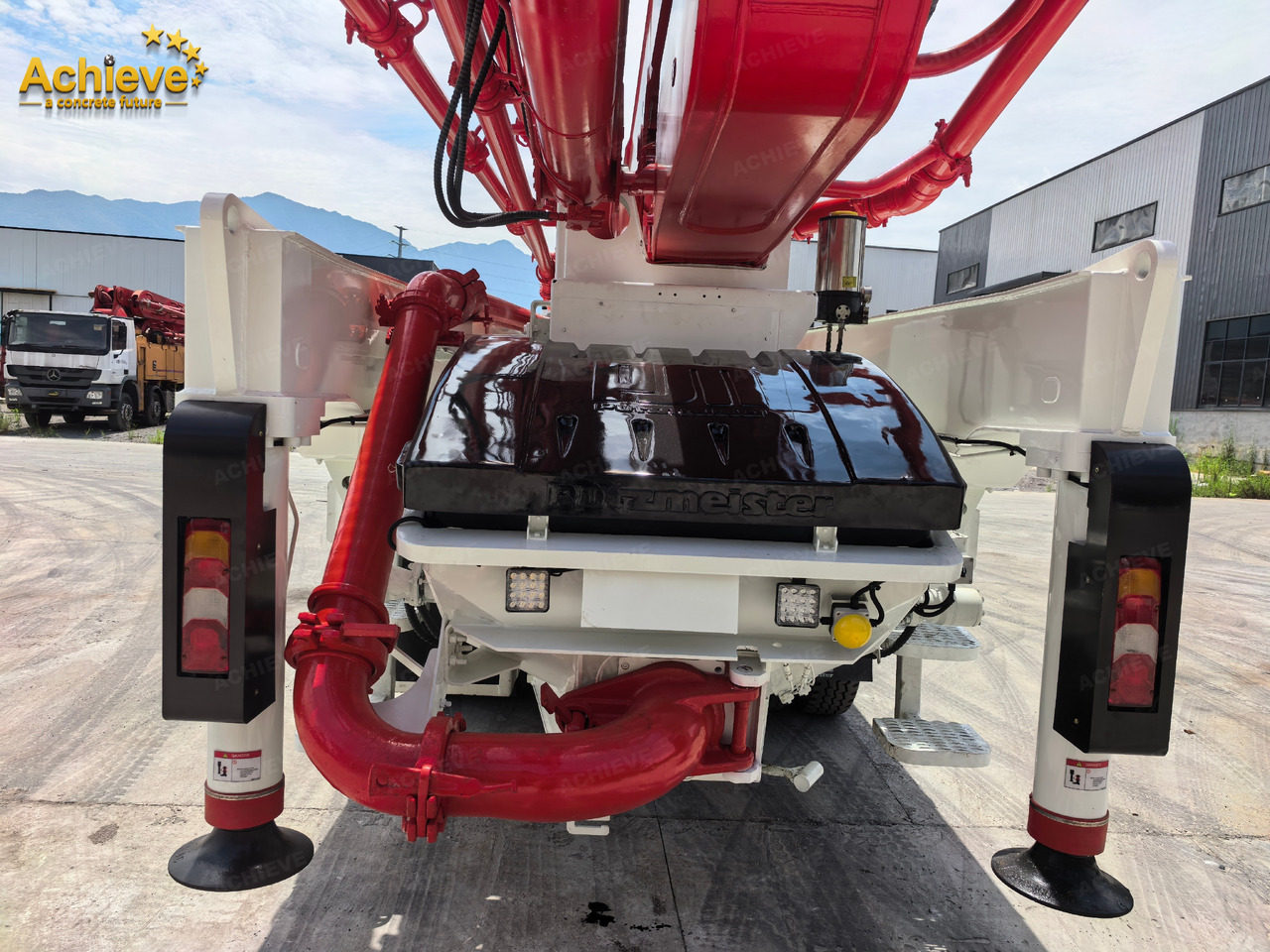 Camion pompe Putzmeister Putzmeister  M56-4RZ Actros 4141Mercedes-Benz Concrete pump truck 【ACHIEVE】TOP CONDITION!!!: photos 7