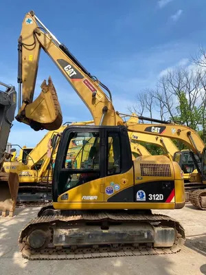 12 Ton Used Caterpillar Excavator Cat 312D 312c 312b with Original Color - Pelle sur chenille: photos 1 12 Ton Used Caterpillar Excavator Cat 312D 312c 312b with Original Color - Pelle sur chenille: photos 1