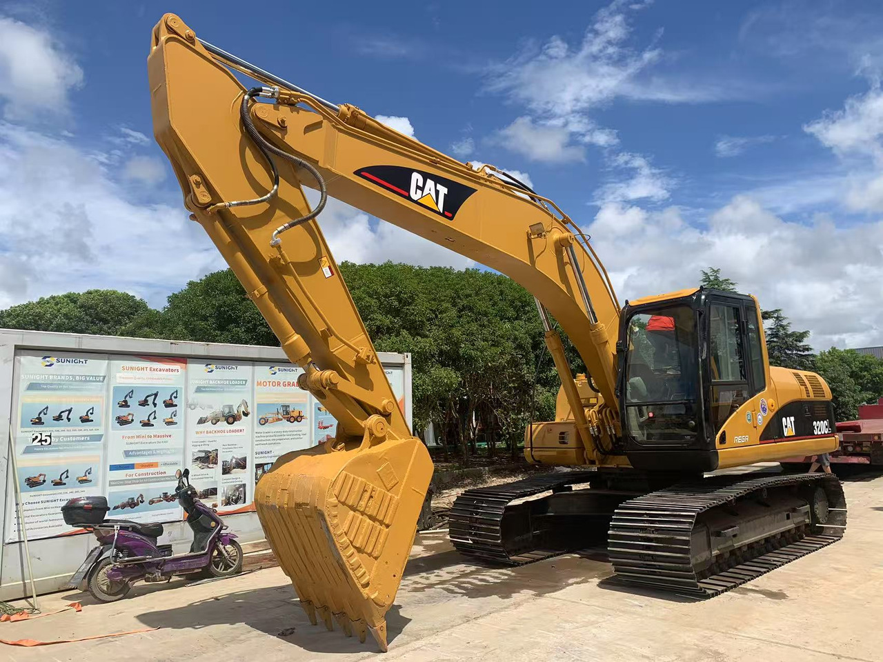 Caterpillar 320C, 320CL Hydraulic Excavator with Wide Track for Swamp Terrain - Pelle sur chenille: photos 3 Caterpillar 320C, 320CL Hydraulic Excavator with Wide Track for Swamp Terrain - Pelle sur chenille: photos 3