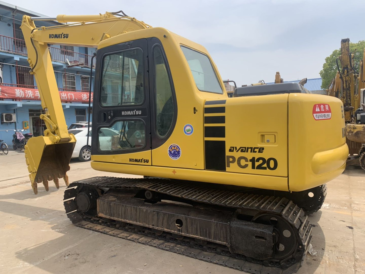 Komatsu PC120 Secondhand Excavator Good Price on Sale - Pelle sur chenille: photos 5 Komatsu PC120 Secondhand Excavator Good Price on Sale - Pelle sur chenille: photos 5