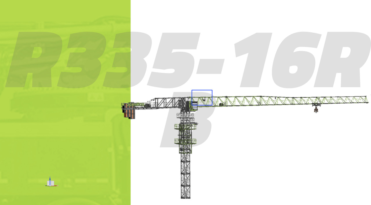 ZOOMLION R335.16RB - Grue à tour: photos 1 ZOOMLION R335.16RB - Grue à tour: photos 1