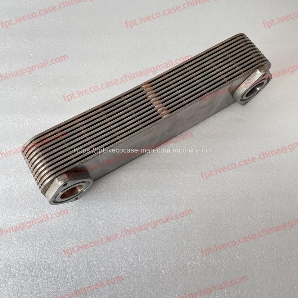 FPT IVECO CASE FPT IVECO CASE Cursor11 F3GFE613A B001 5801863562 HEAT EXCHANGER 5801463042 - Radiateur d'huile pour Camion benne: photos 2 FPT IVECO CASE FPT IVECO CASE Cursor11 F3GFE613A B001 5801863562 HEAT EXCHANGER 5801463042 - Radiateur d'huile pour Camion benne: photos 2
