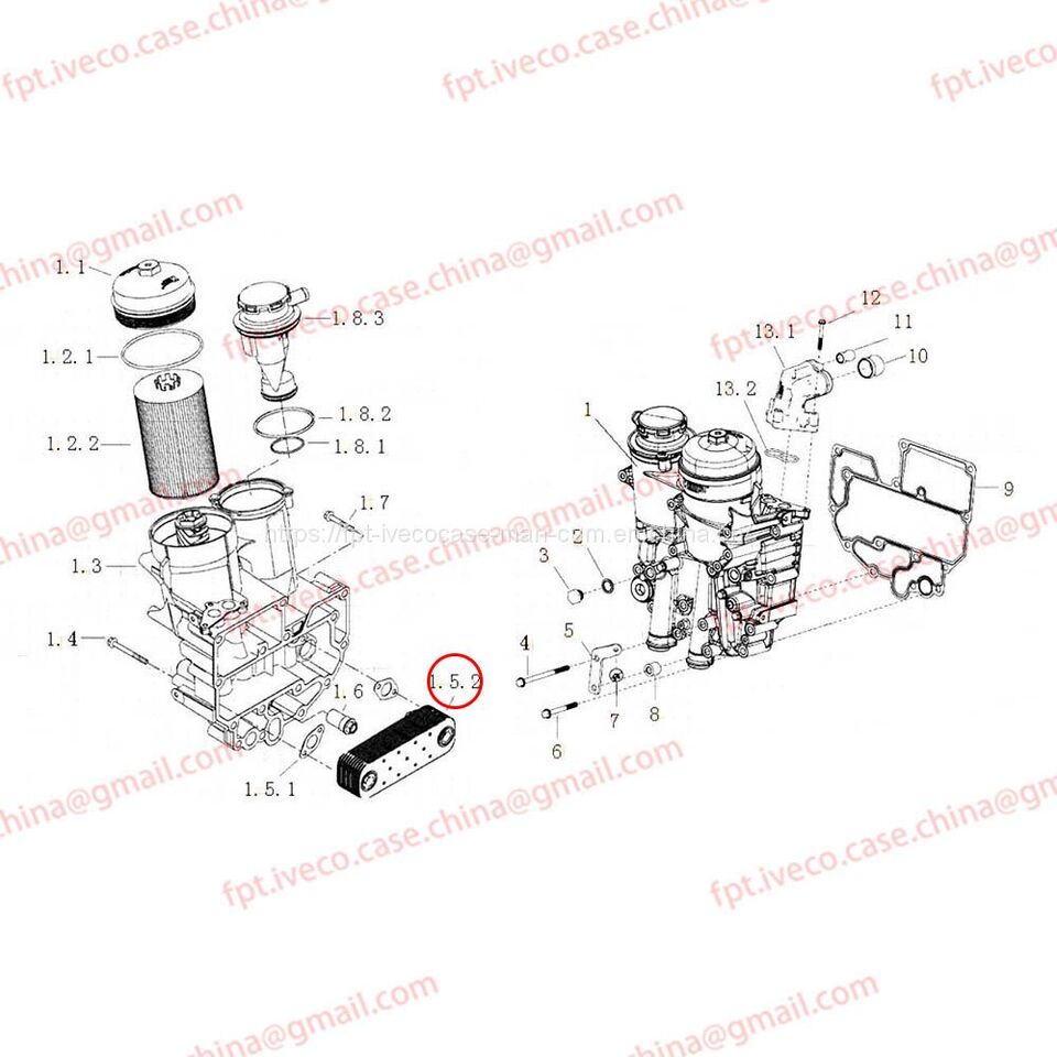 MAN D2066 Oil Cooler 05601-0171 - Radiateur d'huile: photos 1 MAN D2066 Oil Cooler 05601-0171 - Radiateur d'huile: photos 1