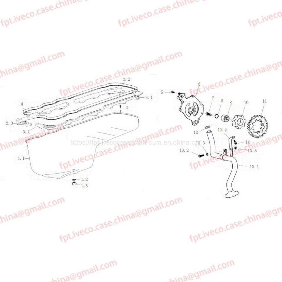 MAN D2066 Oil pan component 05801-5741 - Carter d'huile: photos 1 MAN D2066 Oil pan component 05801-5741 - Carter d'huile: photos 1