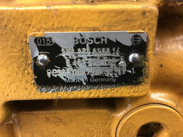 Bosch Fuel Injection pump D926 - Pompe à carburant: photos 2 Bosch Fuel Injection pump D926 - Pompe à carburant: photos 2