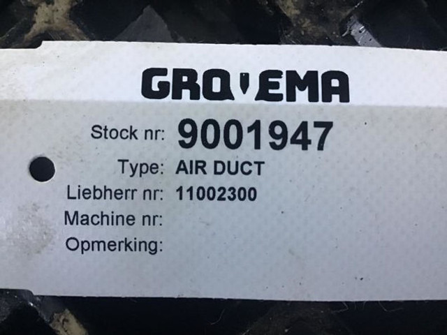 Liebherr Air Duct - Suspension: photos 3 Liebherr Air Duct - Suspension: photos 3