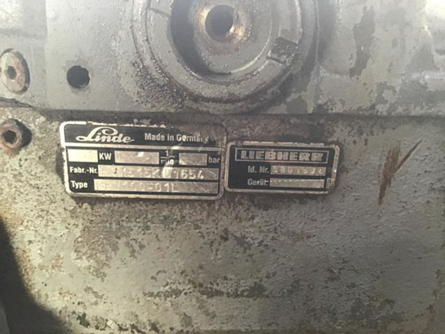 Pompe hydraulique Liebherr BPV100: photos 6