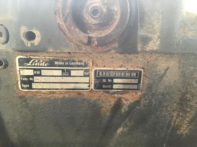 Pompe hydraulique Liebherr BPV100: photos 10