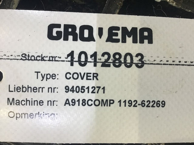 Liebherr Cover - Pare-chocs: photos 3 Liebherr Cover - Pare-chocs: photos 3