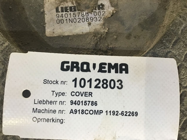 Liebherr Cover - Pare-chocs: photos 4 Liebherr Cover - Pare-chocs: photos 4