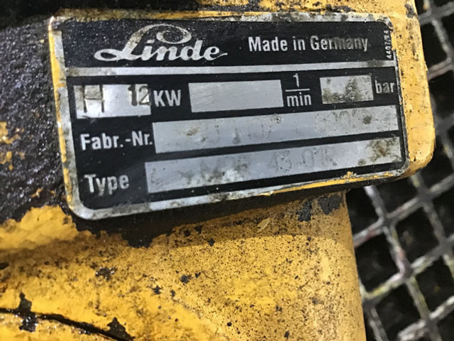 Linde MPR043 - Pompe hydraulique: photos 4 Linde MPR043 - Pompe hydraulique: photos 4