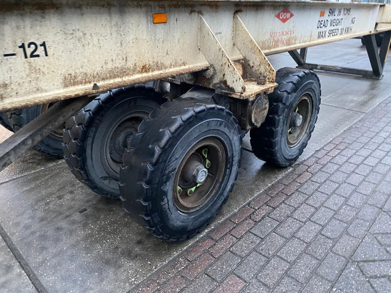 Semi-remorque porte-conteneur/ Caisse mobile Buiscar HD 36 / 36 Ton / 20 FT - 30 FT / Skeletal / Port Trailer: photos 8