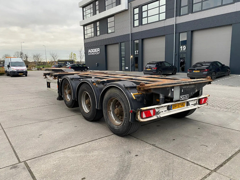 D-Tec FT-43-03V / Flexitrailer / 2x Extendable / BPW / 1x Lift Axle - Semi-remorque porte-conteneur/ Caisse mobile: photos 3 D-Tec FT-43-03V / Flexitrailer / 2x Extendable / BPW / 1x Lift Axle - Semi-remorque porte-conteneur/ Caisse mobile: photos 3